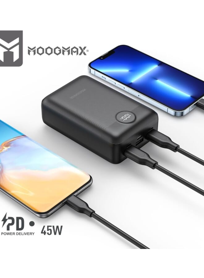 MOOG MAX POWER BANK WITH A CAPACITY OF 30,000 MAH
WITH THREE 20W PORTS - Image 3