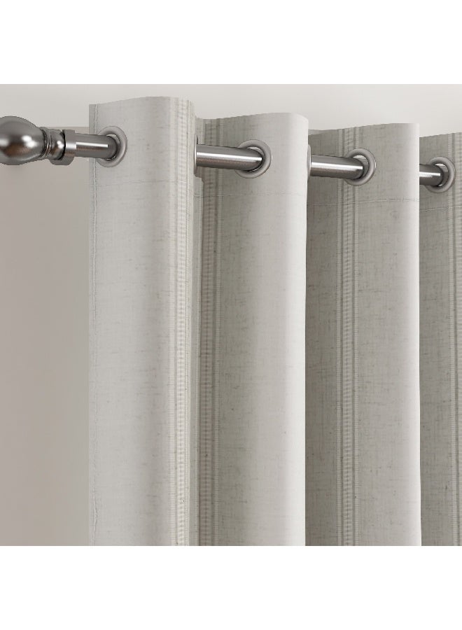 Home Box ستائر شفافه طويله إضافيه 2 قطعة آرا أشتون 140 × 300 سم - Image 3