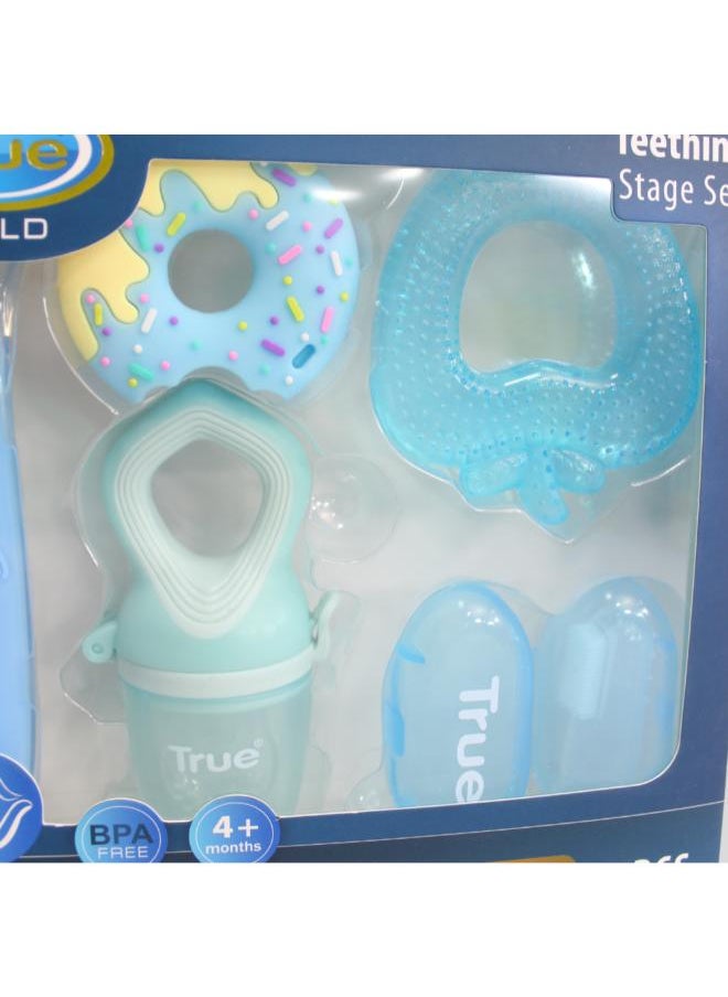 True Gold Baby Teething Kit 5 Pieces, Blue, 4+ Months - pzsku/Z8B7D5DDC4966CBC4C072Z/45/_/1734299220/503a3717-2fa2-4c31-b7c3-3df447b49edc