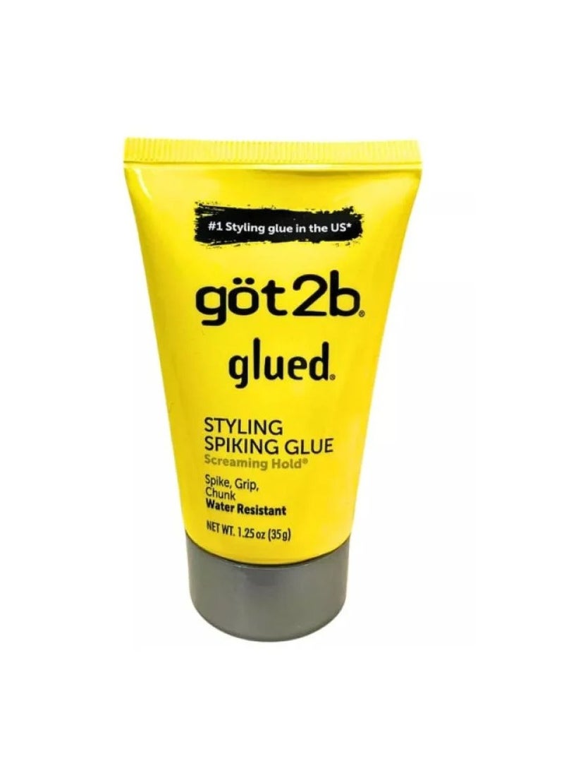 جوت تو بي صمغ جوت 2 بي المقاوم للماء لتصفيف الشعر وعمل قصة السبايكي للجنسين، 1.25 أوقية