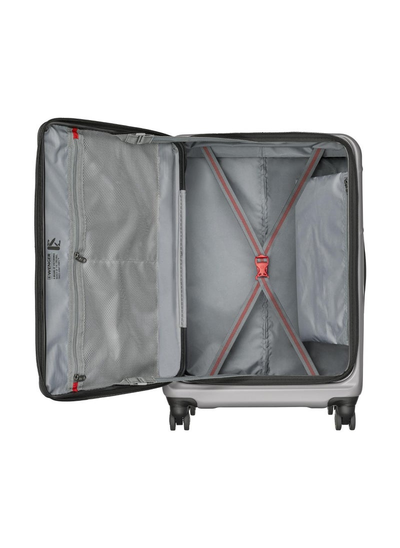 Wenger Amplix Hardside Expandable 69cm Check-In Luggage Trolley Silver- 653327  - Image 3