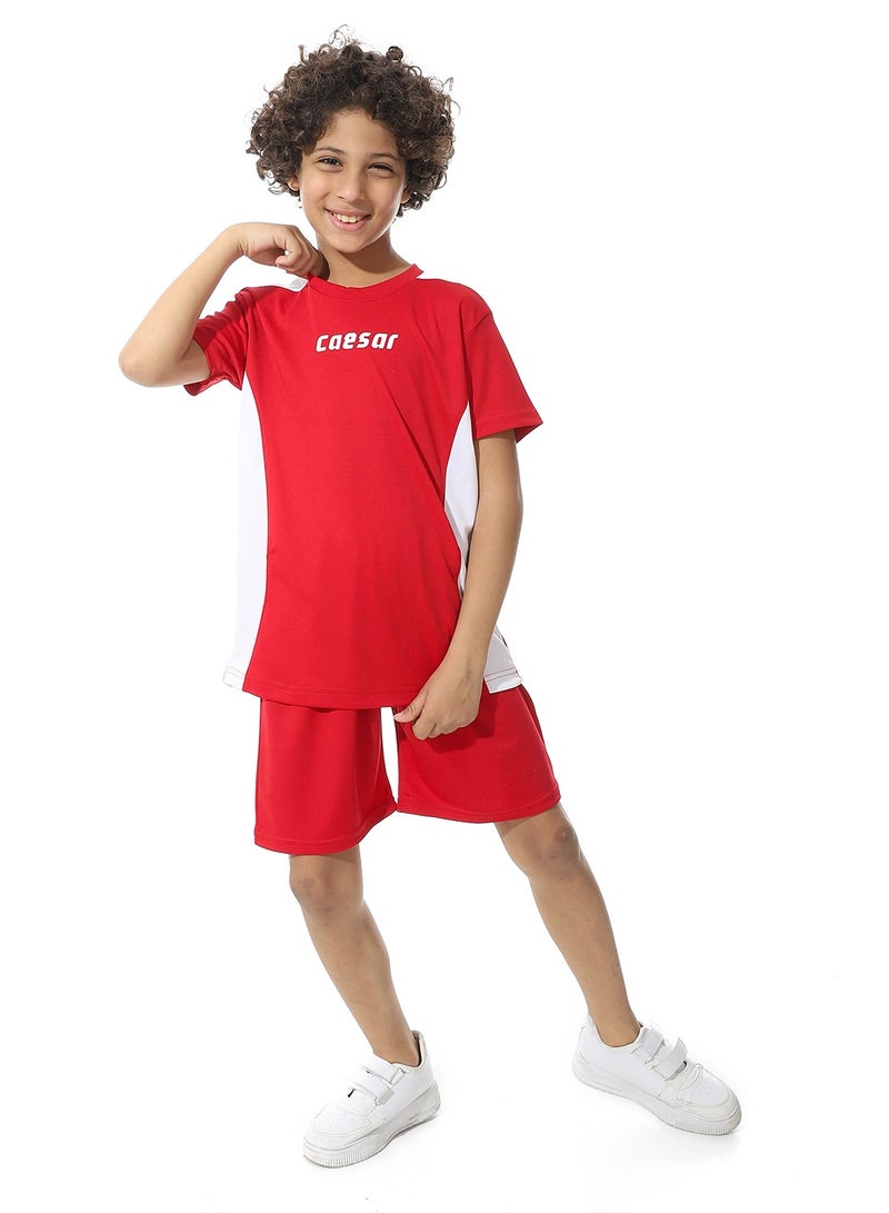 Caesar BoysSport T-Shirt With Short Set - Image 1