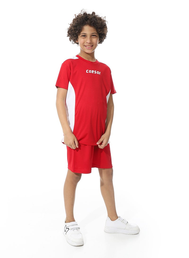 Caesar BoysSport T-Shirt With Short Set - Image 2