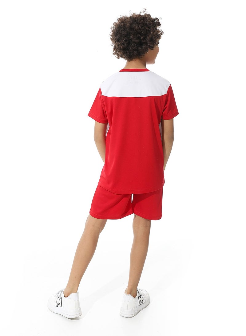 Caesar BoysSport T-Shirt With Short Set - Image 3