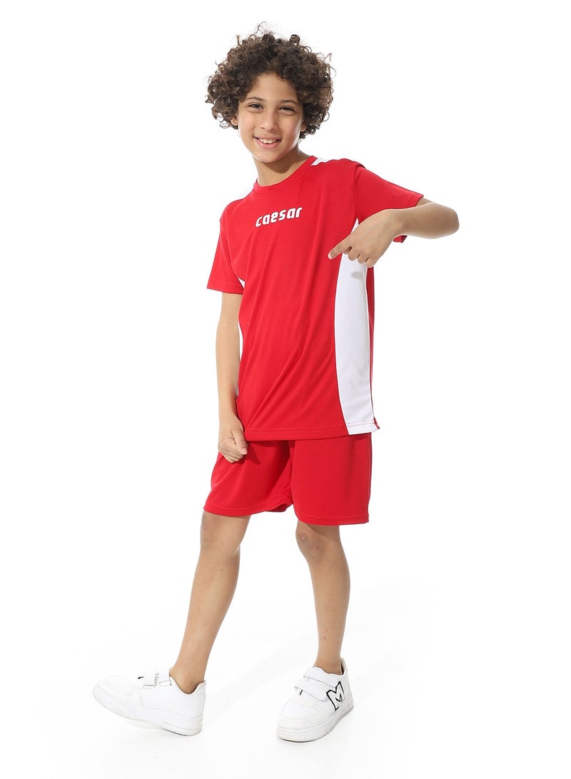 Caesar BoysSport T-Shirt With Short Set - Image 4