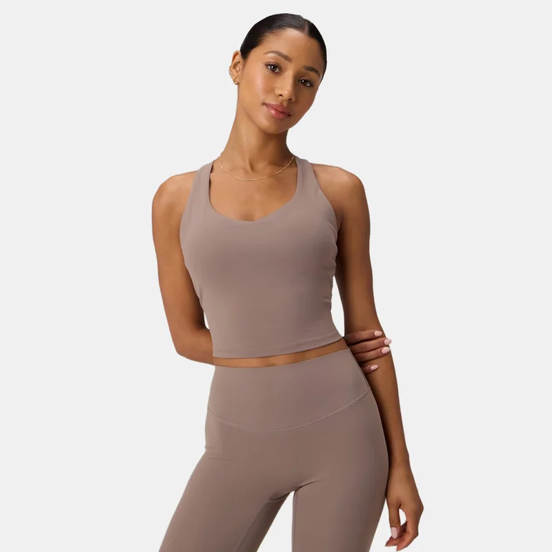 Women's Anywhere Cropped Built-In Bra Training Tank Top