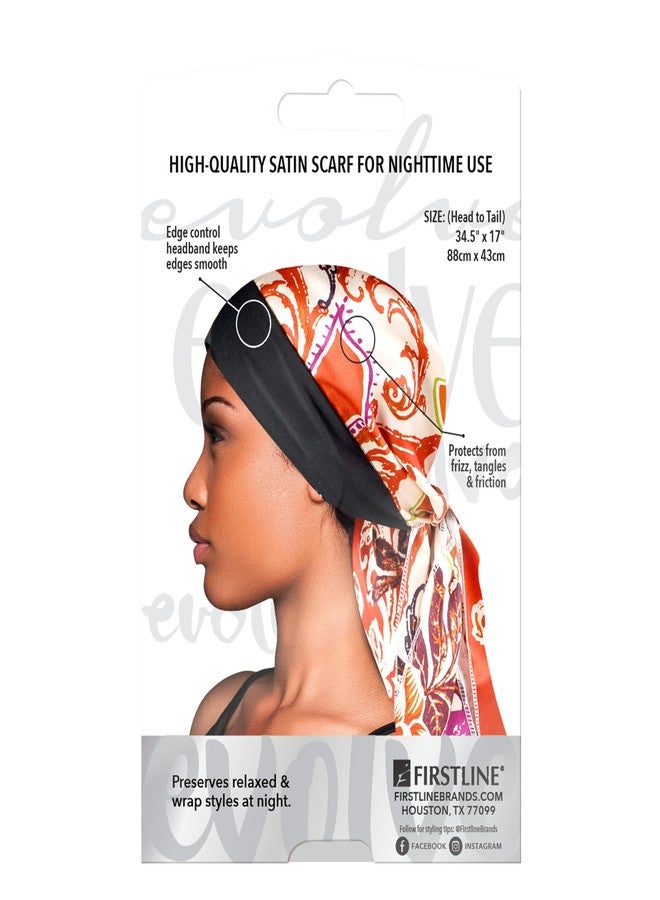 إيفولف وشاح إيفولف إكزوتيكس ساتان مغربي بحواف مميزة - Image 2