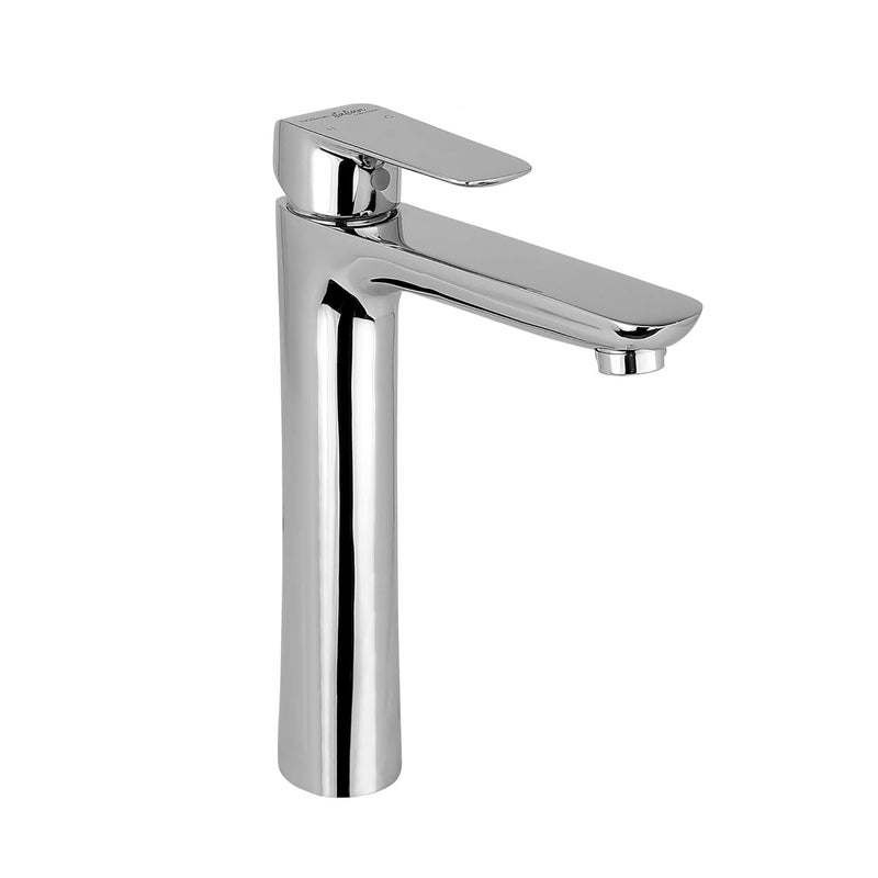 Hindware Italian Collection F400014CP Single Lever Basin Mixer for Bathroom Made of Virgin Brass Tall Body for Better Reach - Image 1