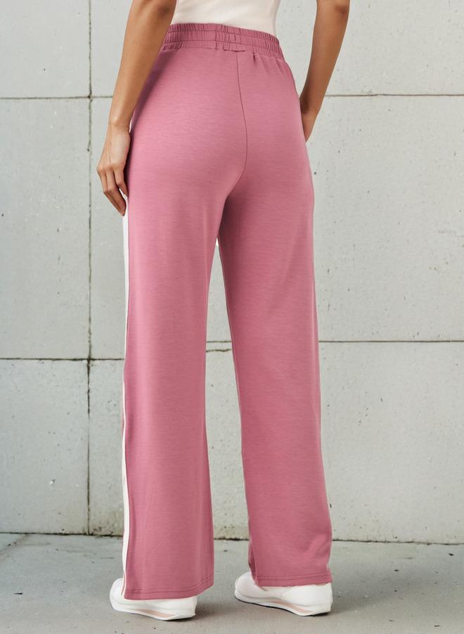 Kappa Women Contrast Tape Soft Touch Track Pants with Pockets - Image 3