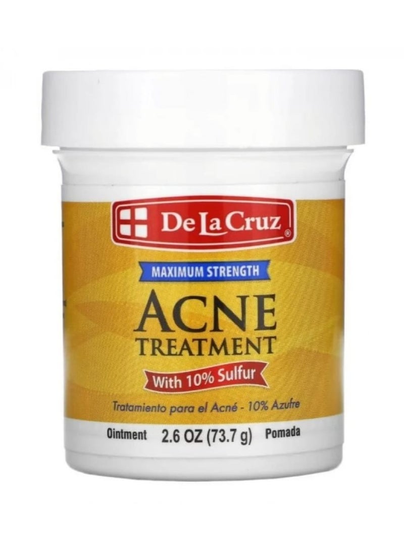 De La Cruz De La Cruz Acne Treatment Ointment for Face and Body