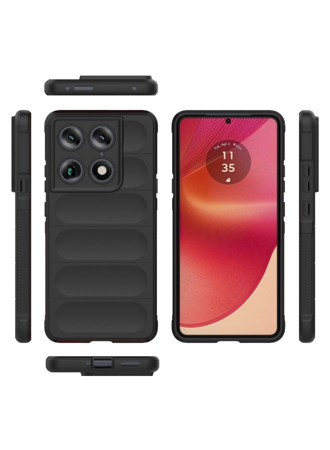 جراب Motorola Signature 5G بتصميم Magic Shield مقاوم للصدمات مع بطانة داخلية ناعمة وحماية قوية ضد السقوط - Image 1