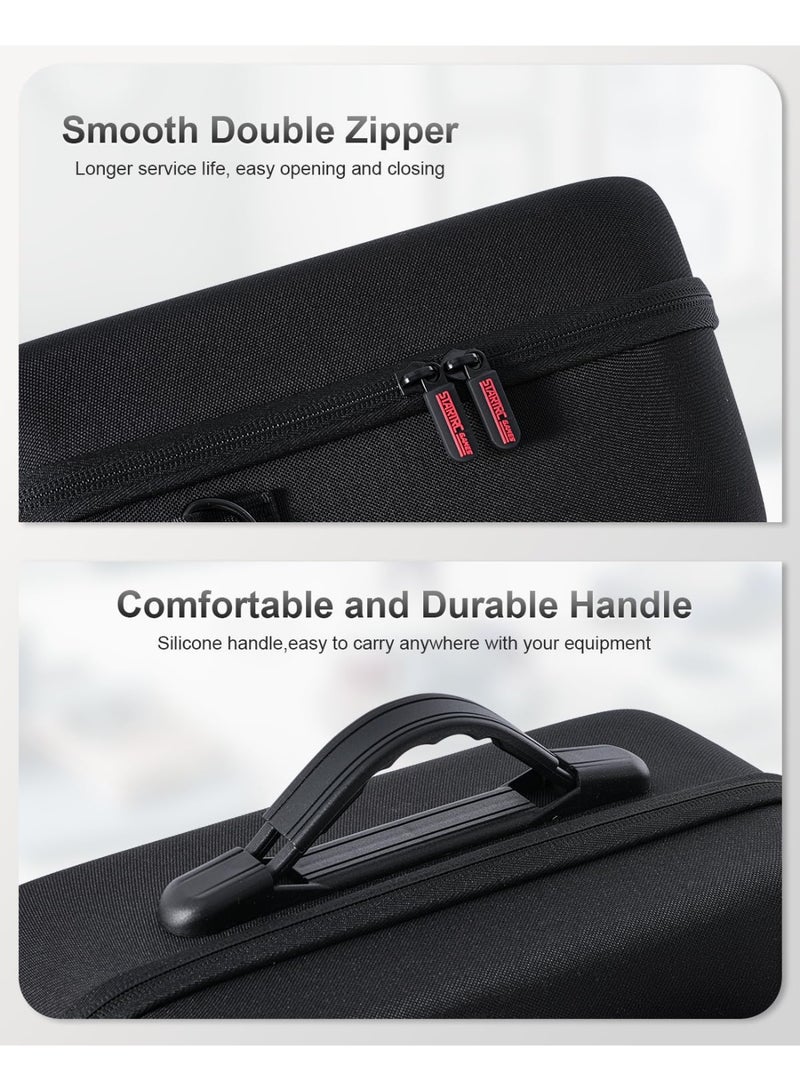 STARTRC GAMES Carrying Case for Nintendo Switch 2 (2025), Large All in One Hard Travel Case with Game Card Slots, Portable Protective Carry Bag for Switch 2 Accessories, Pro Controller and Other Accessories - Image 5