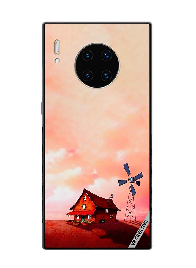 VR CREATIVE Protective Case Cover For Huawei Mate 30 Pro House Design Multicolour - Image 1