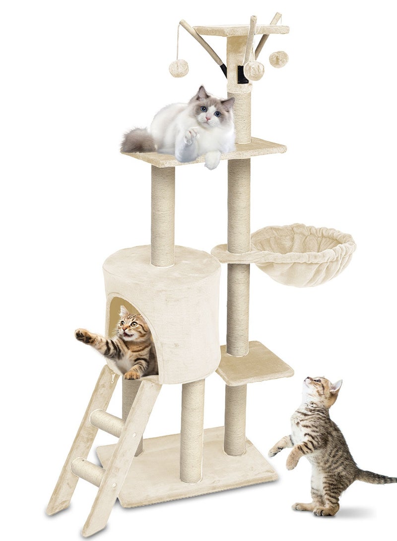 كيدل برج القط لعبة القط شجرة للتسلق - Image 1
