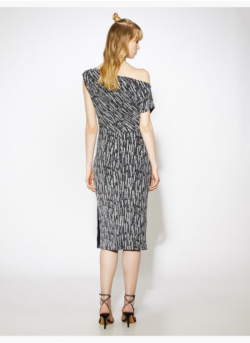 KOTON Patterned Dress  - Image 4