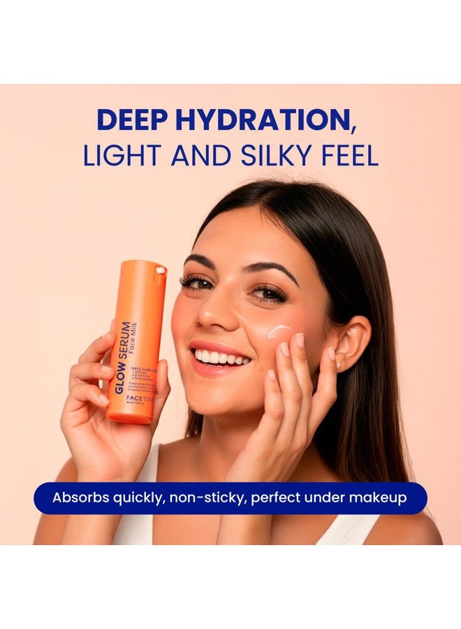 FACETORY Oats Calming Glow Weightless Cream Facial Oil with Oats and Squalane - Calming, Redness Relief, Anti-inflammatory, Moisturizing Whipped Facial Oil, 30ml/ 1.01 fl oz - Image 5