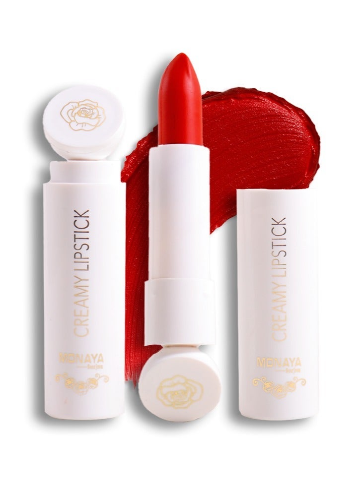 Monaya Everyday Glam Bundle – Foundation, Creamy Lipstic & Big Eyes Mascara - Image 2