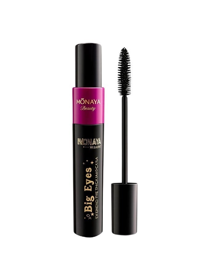 Monaya Everyday Glam Bundle – Foundation, Creamy Lipstic & Big Eyes Mascara - Image 3