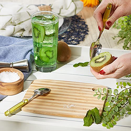 RSVP International Endurance Grapefruit Tool Collection Stainless Steel, Dishwasher Safe, Spoon Set - Image 5