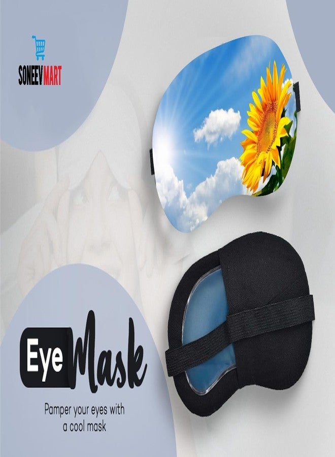SONEEV MART HENEESO herapeutic Cooling Gel Eye Mask for Puffy Eyes and Swelling - Image 3