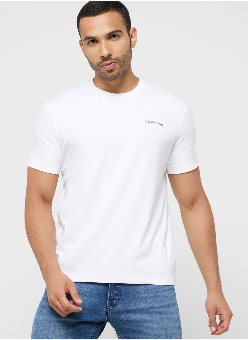 CALVIN KLEIN Logo Crew Neck T-Shirt