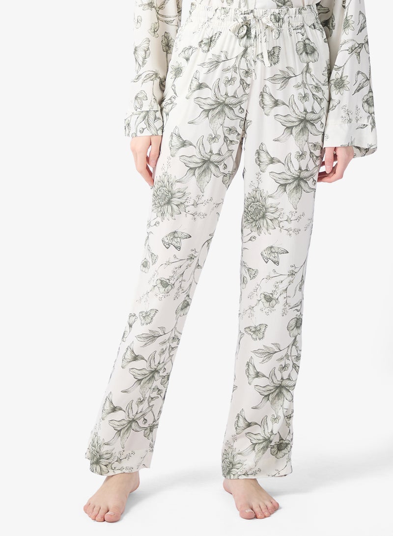 hunkemoller Printed High waist nightwear pants - Image 1