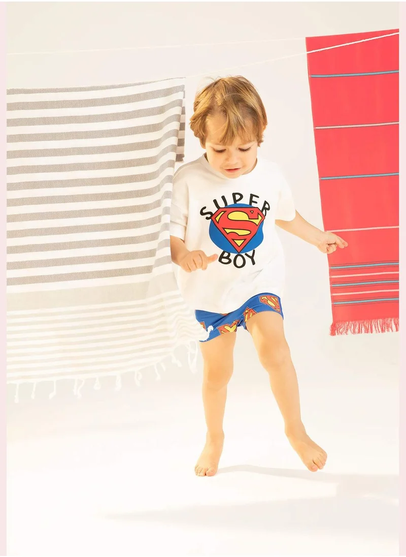 ديفاكتو Superman Print Swimming Short