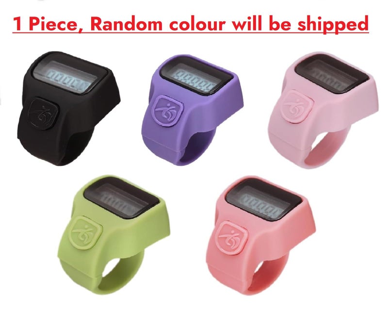 SpiderJuice 1Pc 99999 5 Digit Multiuse Digital Electronic Portable Mini Hand Tally Clicker Counter Finger Ring Mantra Jaap Device Machine Cricket Umpire Counting Zikr Ziker Dhikr - Image 2