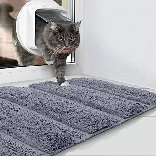 Spread Spain Cotton Resort Luxury Bathmat Super Absorbent Bathrug Floor Mats Non-Slip Rug for Home Kitchen and Bathroom (50x80 cm Carbon) - Image 3