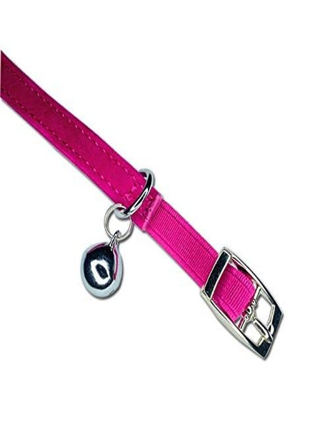 CHUKCHI Heart Bling Cat Collar with Safety Belt and Bell 8-11 Inches - Image 3