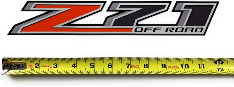 GOLD HOOK Z71 Offroad Truck Decals - 2014-2018 Bedside Stickers (Set of 4) - Image 2