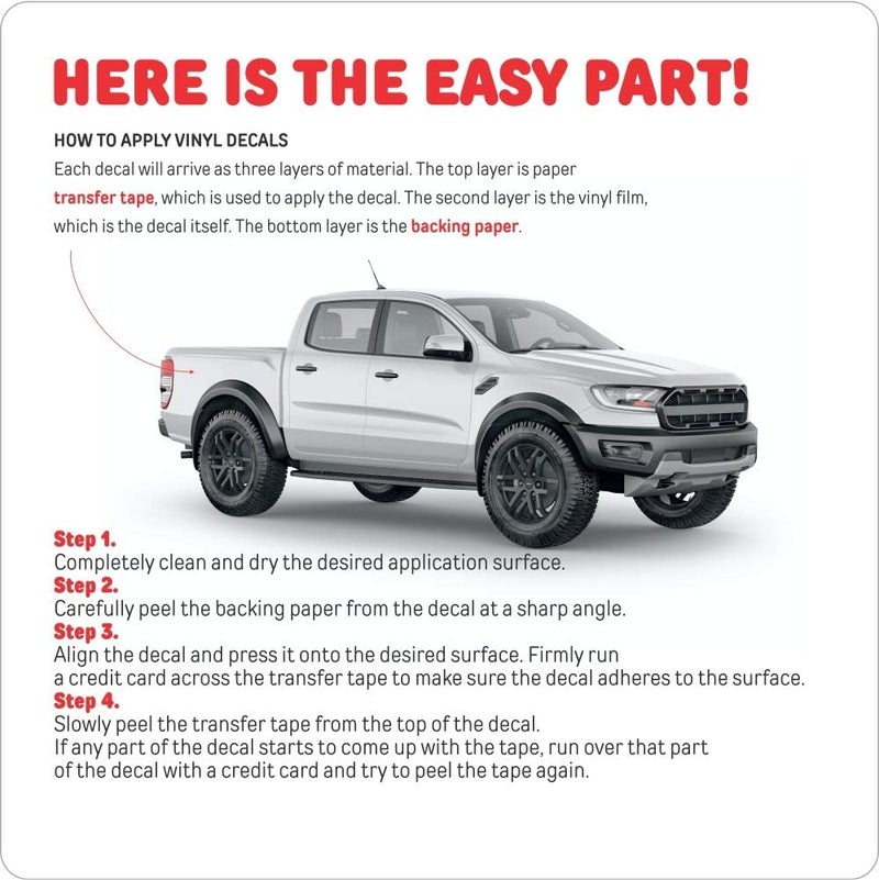 GOLD HOOK Z71 Offroad Truck Decals - 2014-2018 Bedside Stickers (Set of 4) - Image 5