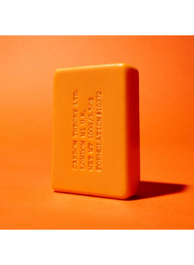 Carbon Theory Vitamin C Facial Cleansing Bar (Orange) 100 Grams - Image 2