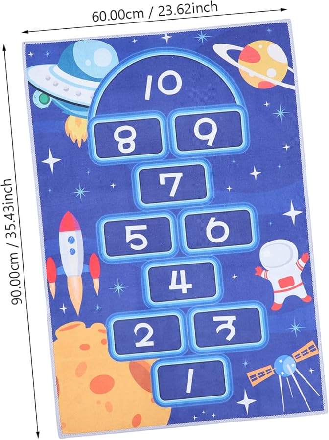 سجادة ألعاب القفز غير القابلة للانزلاق للأطفال - بساط اللعب الناعم التعليمي النشط - Image 4