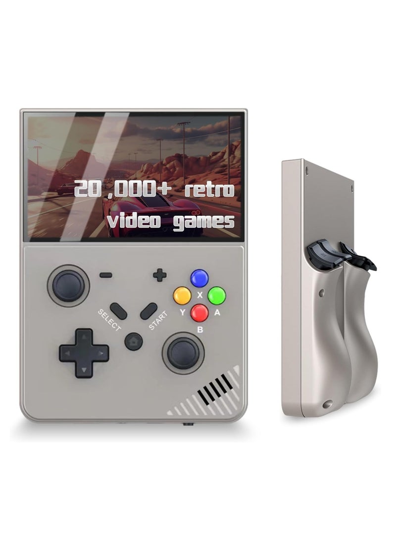 Oks R43 Pro Handheld Game Console – 4.3" IPS Screen Linux EmuELEC System Retro Game Player Cortex-A17 CPU with 20000+ Classic Games (64G) - Image 1