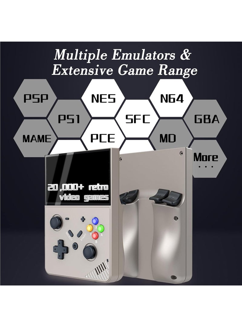 Oks R43 Pro Handheld Game Console – 4.3" IPS Screen Linux EmuELEC System Retro Game Player Cortex-A17 CPU with 20000+ Classic Games (64G) - Image 5