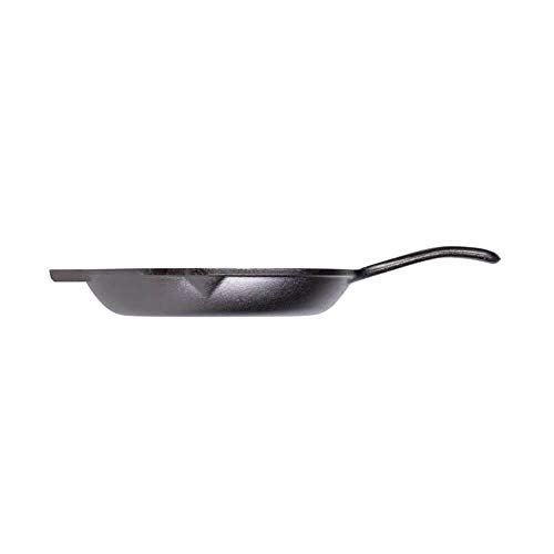 Lodge Chef Collection 10" Pre-Seasoned Cast Iron Skillet - Kitchen Essential for Frying & Searing - Image 4