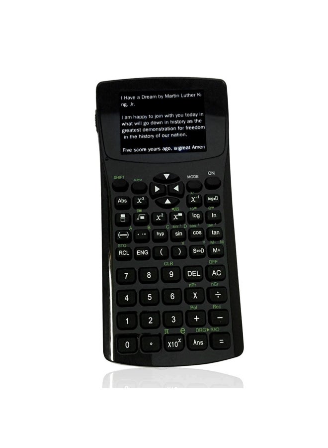 Multifunction Text Reading Calculator With EBook Reader Vide-Body Color:Black-Memory Capacity:4GB - Image 2