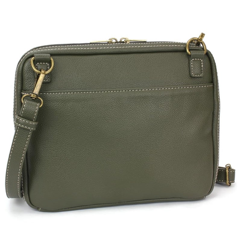 CHALA Companion Organizer Crossbody with Adjustable Strap and Built-In Wallet - Lily Frog - green - Image 2