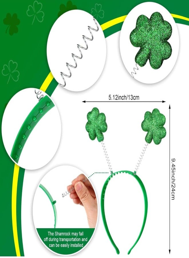 Funiverse 20 Bulk Fighting Irish Shamrock St Patrick's Day Head Bopper Party Hats - Image 2