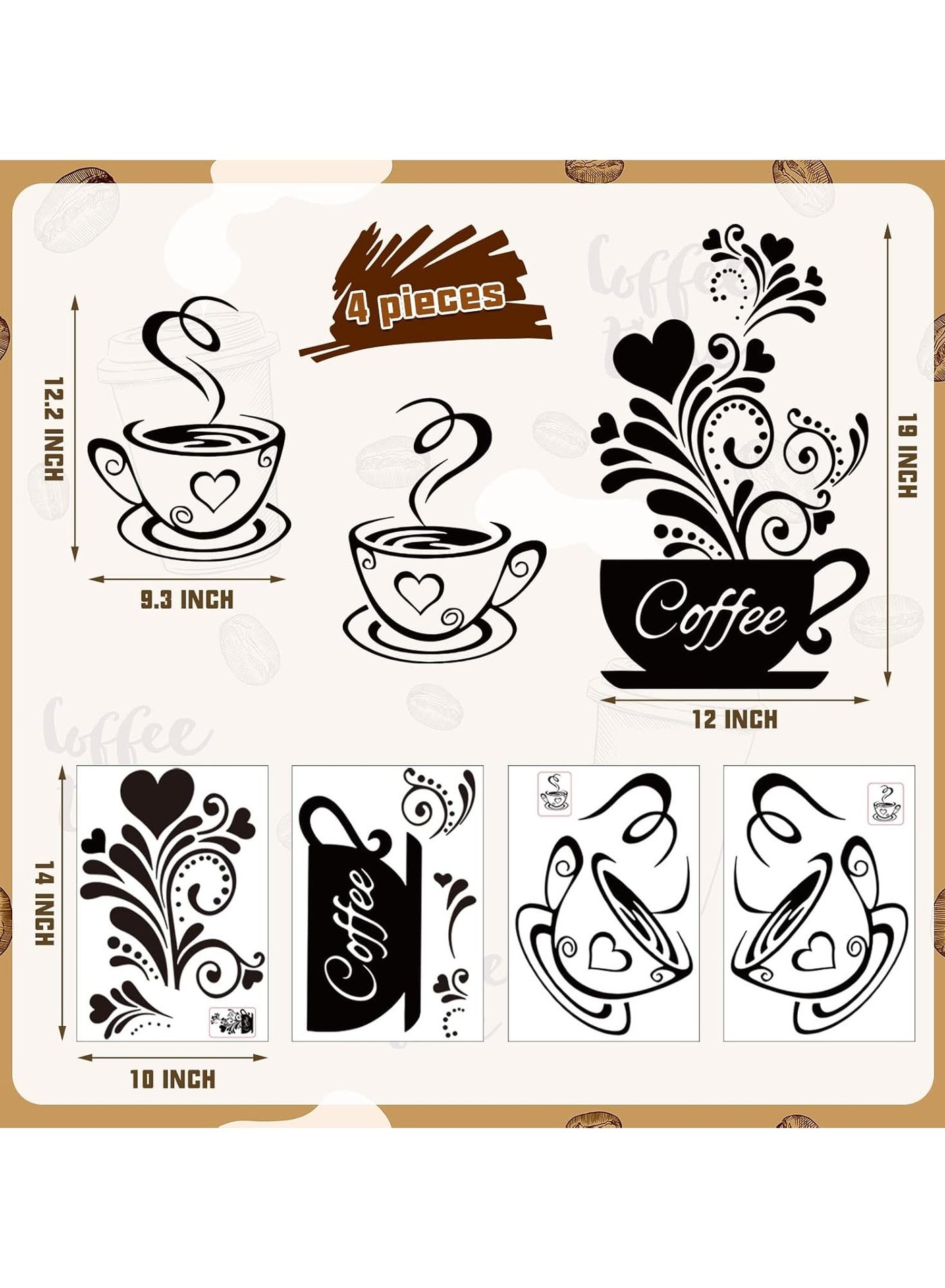 ملصق ديكور حائط