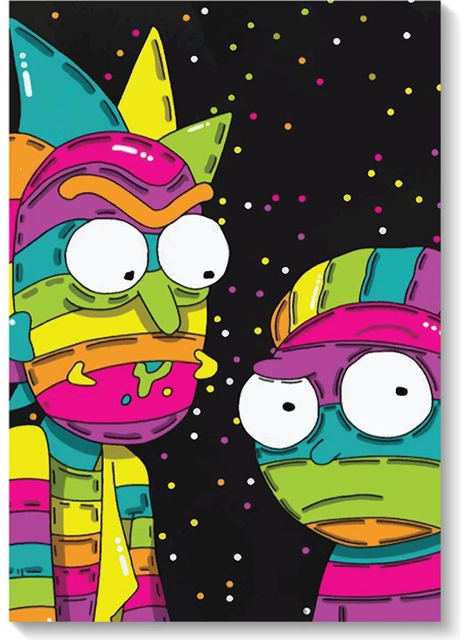 RYN Decorative Wall Art Painting Multicolour 40 x 60cm - Image 2