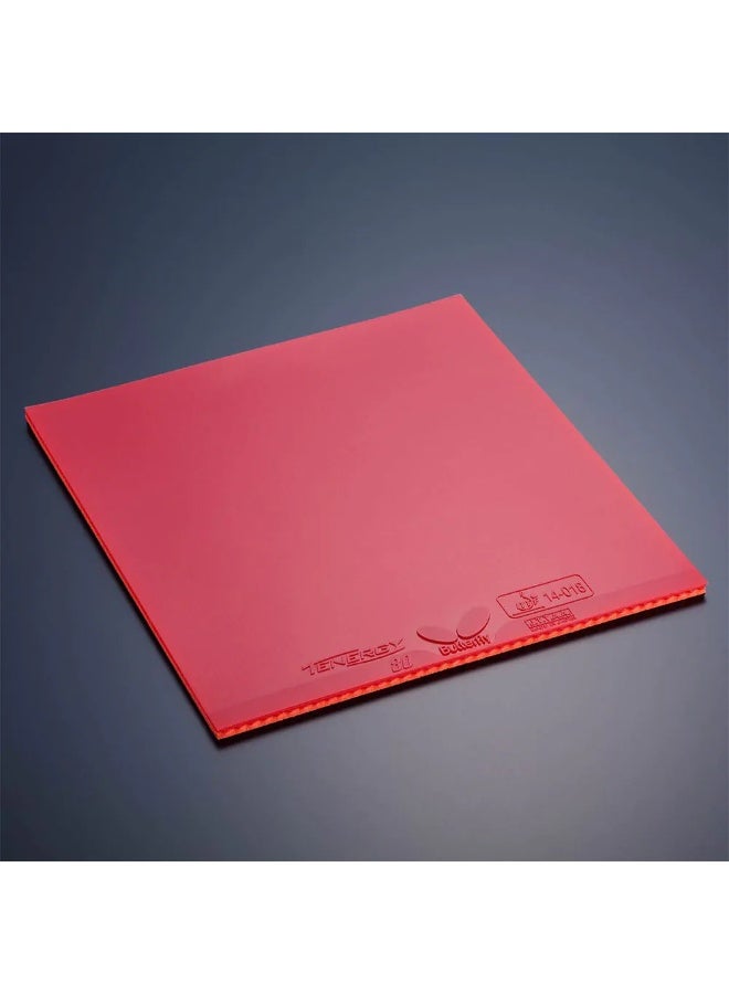 Butterfly Tenergy 80 Table Tennis Rubber - Red, 2.1mm - Image 5