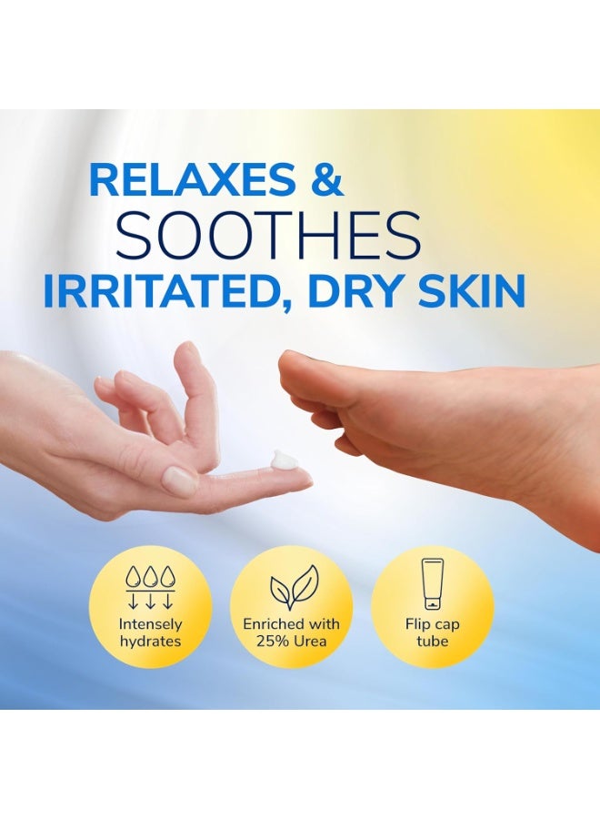 Dr. Scholl's Dr Scholl's Dry, Cracked Foot Repair Ultra-Hydrating Foot Cream Moisturizer, 3.5 oz, Skin Care Foot Lotion with 25% Urea for Dry Cracked Feet, Heals and Moisturizes for Healthy Feet - Image 4