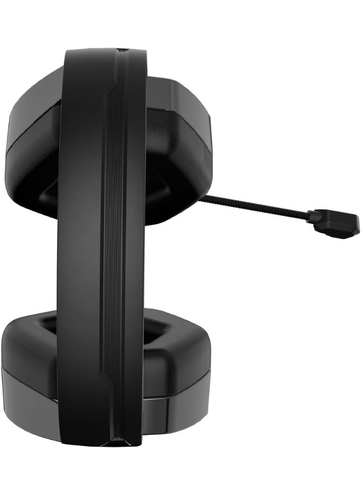 ليكو سماعة الألعاب السلكية Lecoo HT402 - مدعومة من لينوفو - ميكروفون مدمج - صوت محيطي USB 7.1 - أضواء RGB - أسود  - Image 3