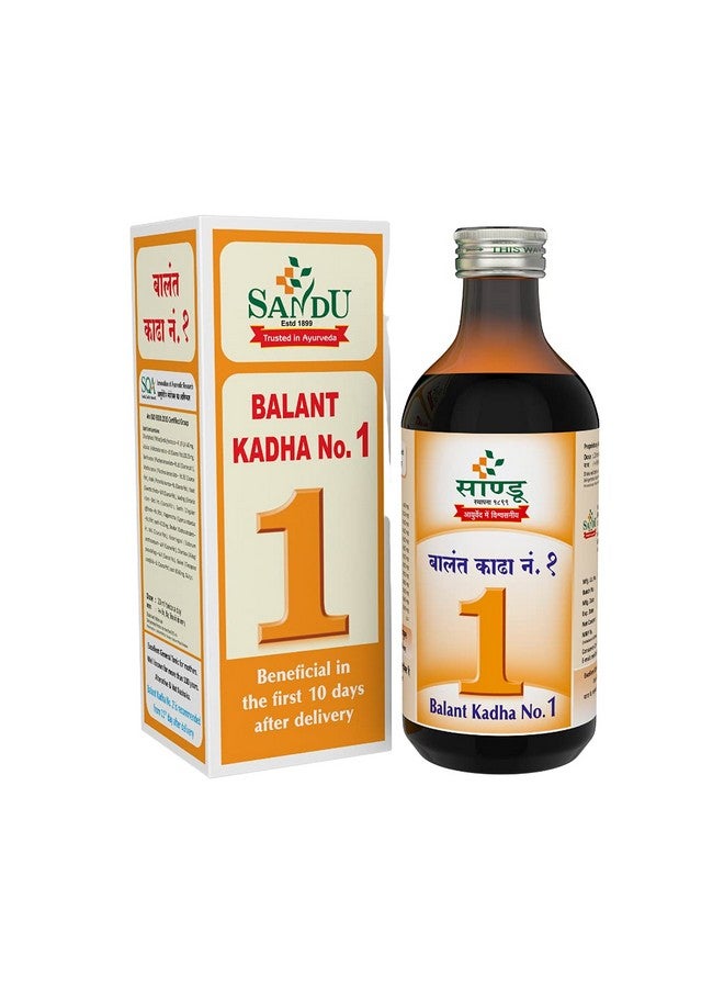Sandu Pharmaceuticals Ltd Balant Kadha No.1 | Ayurvedic Post Delivery Tonic | 200 ml - Image 1