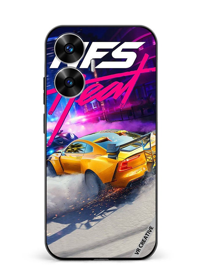VR CREATIVE Protective Case Cover For Realme C55 Nfs Design Multicolour - Image 1