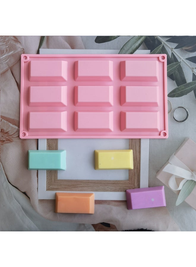 9-piece Feinan Snow Silicone Mold Mousse Cake Mold Bread Jelly Pudding Ice Cream Dessert Oven-Specifications:Rice Powder - Image 3