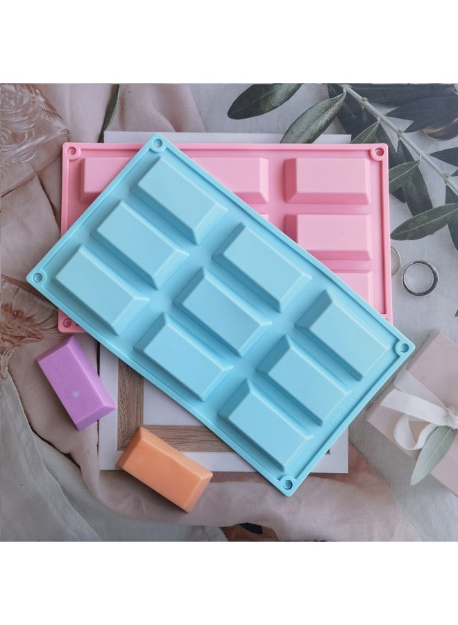 9-piece Feinan Snow Silicone Mold Mousse Cake Mold Bread Jelly Pudding Ice Cream Dessert Oven-Specifications:Rice Powder - Image 2
