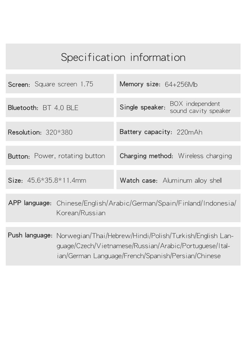 GULFLINK Smart Watch for Android and iOS Phones Compatible iPhone Samsung - Image 4